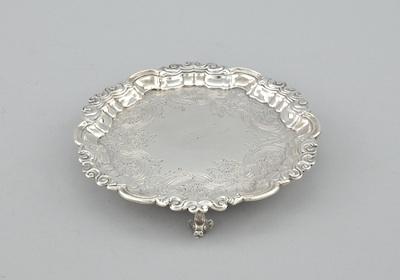 Appraisal: A Silver Salver by John Jabobs London ca With a