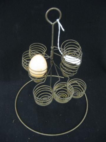 Appraisal: Wire Egg Holder neat country kitchen item