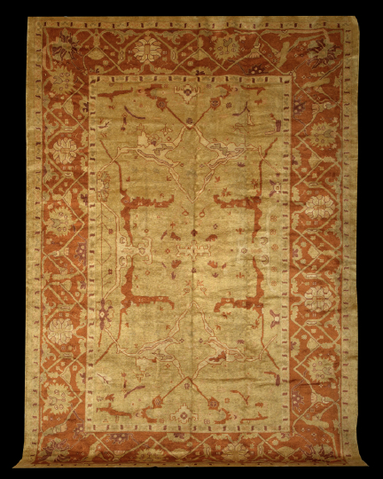 Appraisal: Angora Oushak Carpet ' x '