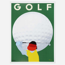 Appraisal: Razzia G rard Courbouleix-D n riaz GOLF screenprint in colors