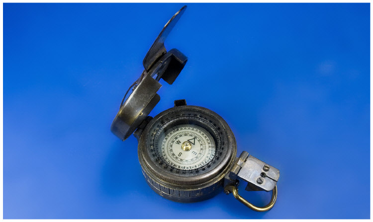 Appraisal: Brass Cased Compass Stamped to rear TG Co Ltd London