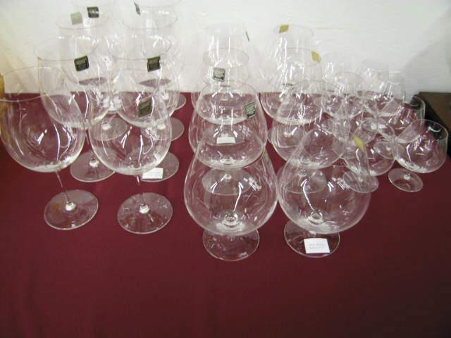 Appraisal: pcs Riedel Crystal Stemware Service for all appear unused