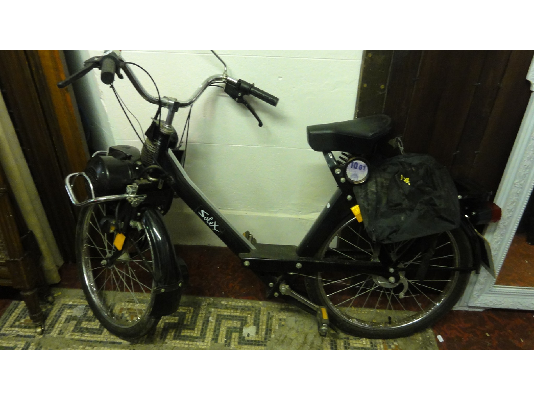 Appraisal: A Solex motorised bicycle with cc petrol engine mounted on