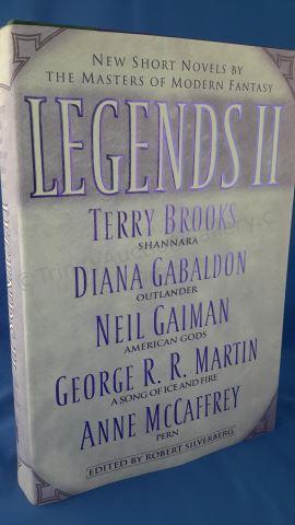 Appraisal: Legends II Author s Brooks Gabaldon Gaiman Martin McCaffrey Wiliams