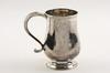 Appraisal: SILVER CAN - Mid th c American silver can bearing