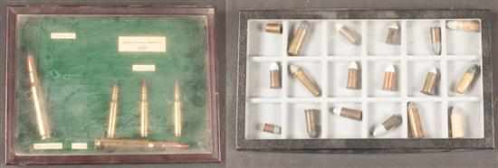 Appraisal: Group of accessories including Remington Arm Co and cal cased