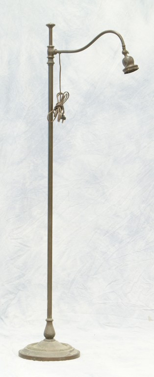 Appraisal: Signed Handel Bronze Floor Lamp no shade signature to underside