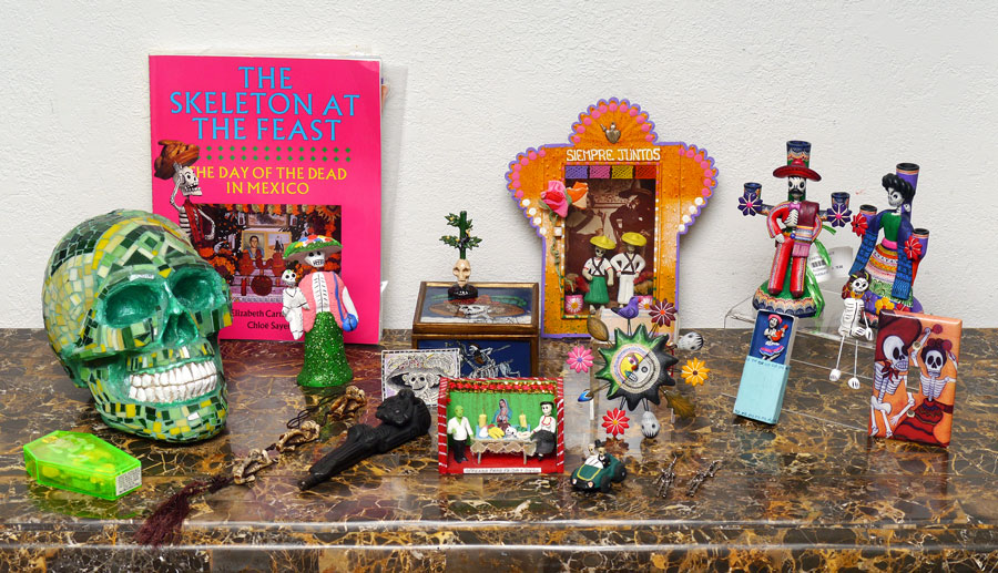 Appraisal: COLLECTION DIO DE LOS MUERTOS ITEMS Mexican Day of the