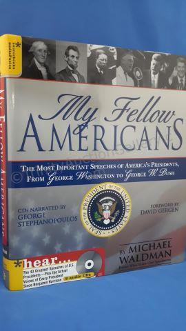 Appraisal: My Fellow Americans Cover Hardcover with Dust Jacket ISBN Publisher