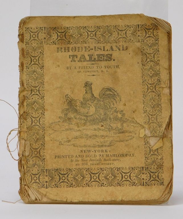 Appraisal: Rhode Island Tales Illustrated Chap Book New York Rhode-Island Tales