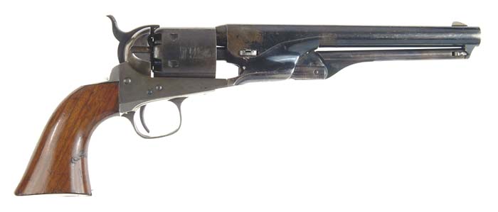 Appraisal: COLT MODEL NAVY REVOLVER Cal SN Blue case colored with