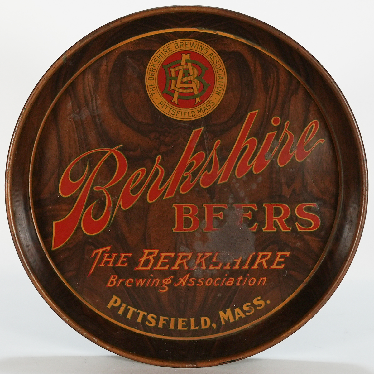 Appraisal: Berkshire Beers Tray RAREReference n aBrewery Berkshire Brewing Association Pittsfield