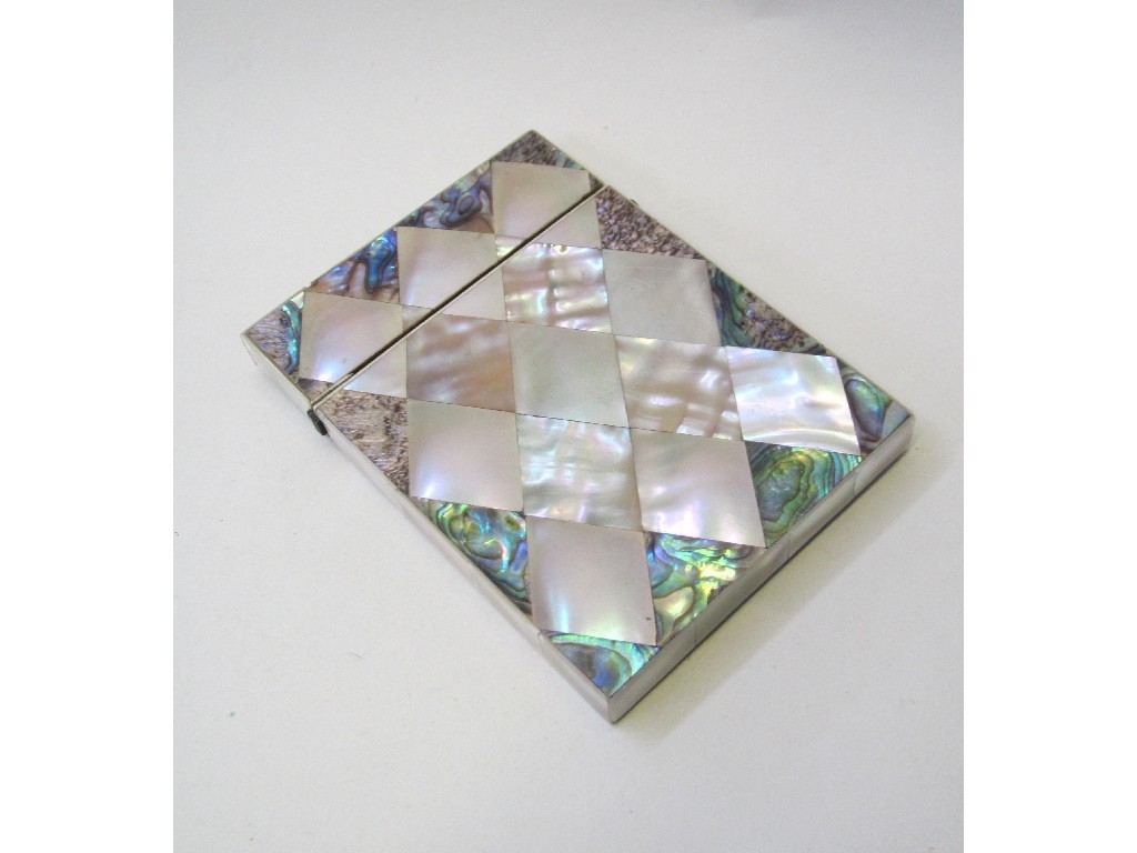 Appraisal: Mother of pearl card case