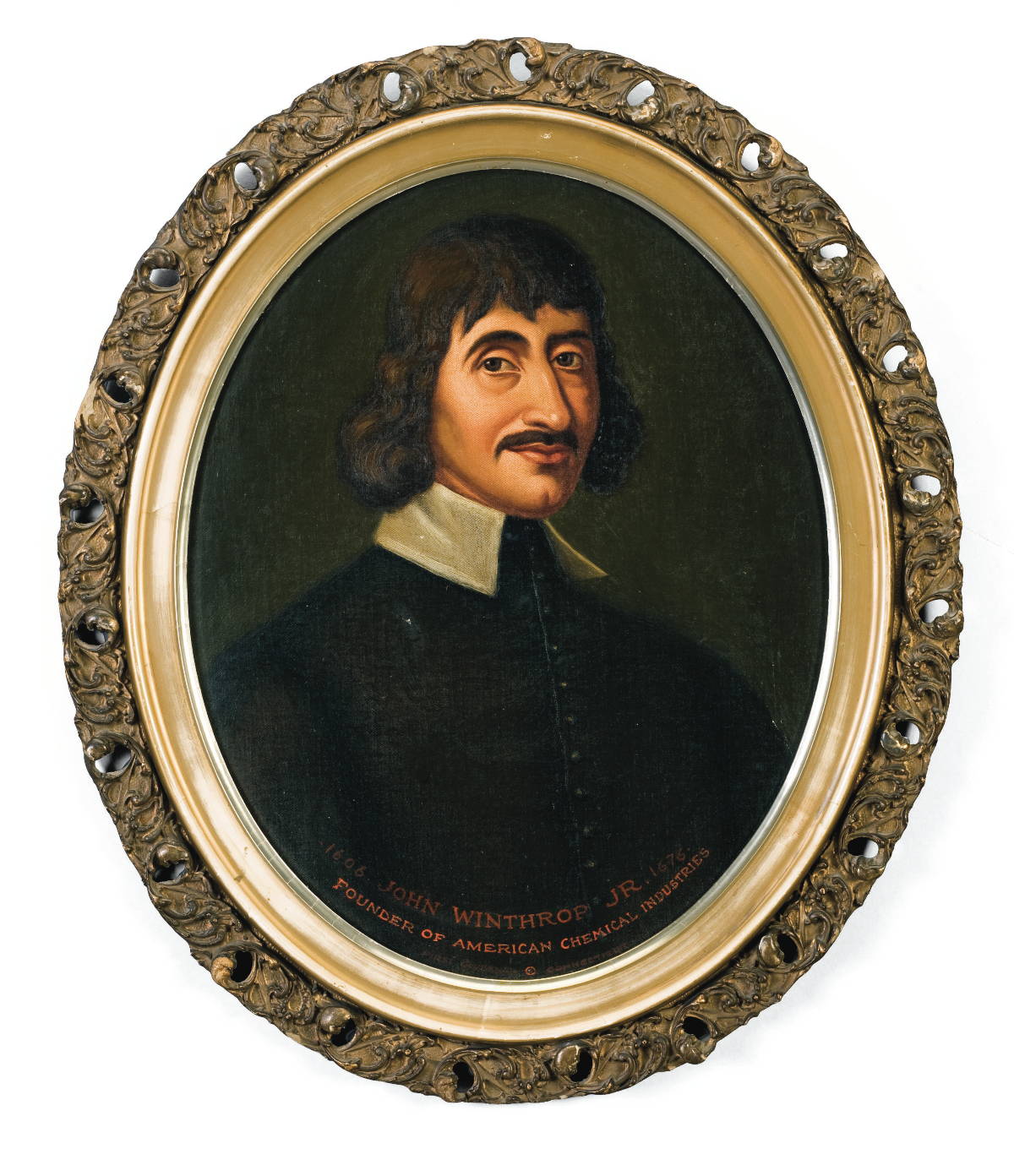 Appraisal: DOUGLAS CHANDLER ANGLO AMERICAN - PORTRAIT OF JOHN WINTHROP THE