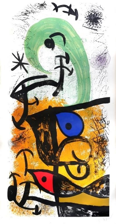 Appraisal: Artist Joan Miro Spanish - --Title La Meneuse de Lune