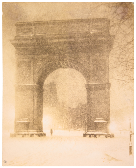 Appraisal: BEALS JESSIE TARBOX - Washington Arch Silver print x inches