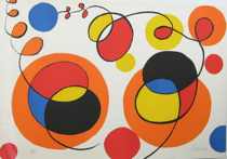 Appraisal: Alexander Calder American - Lithograph in six colors on paper