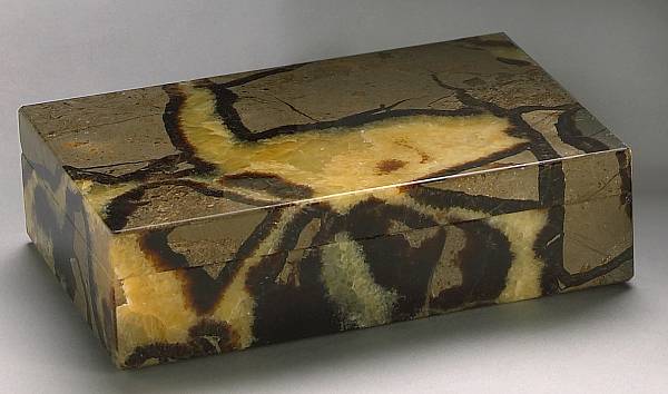 Appraisal: Septarian Box Madagascar Septarian is formed in nodules with calcite