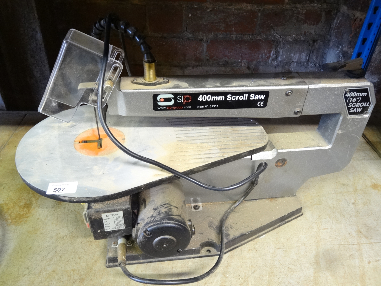 Appraisal: A mm table top scroll saw