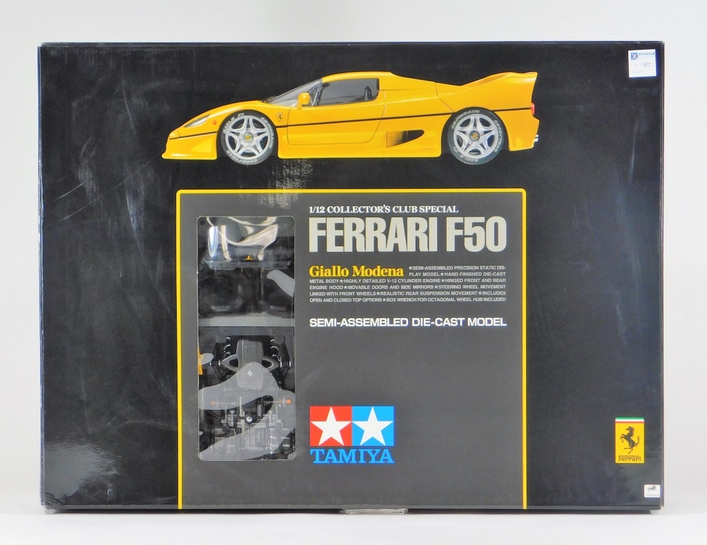 Appraisal: TAMIYA CLUB FERRARI F DIECAST CAR MODEL United States Contemporary