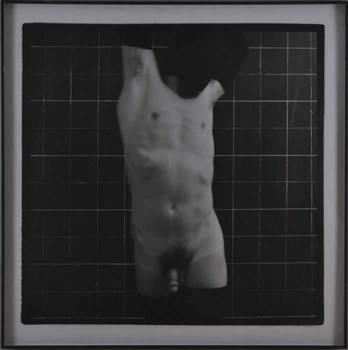 Appraisal: RON COOPER TORSO Black and white photograph on silver paper