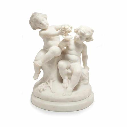 Appraisal: Composition Bacchanalian Figural Group Estimate -