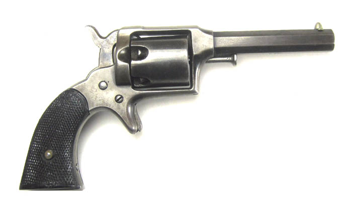 Appraisal: REMINGTON BEALS SECOND MODEL PERCUSSION POCKET REVOLVER caliber octagonal barrel