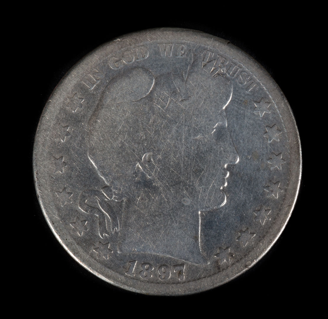 Appraisal: US -S Barber Half Dollar Good Obverse AG Reverse One