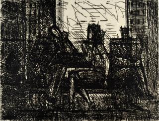 Appraisal: Marcel Gromaire etching Marcel Gromaire French - - Nude at