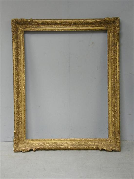 Appraisal: th century gilt carved wood picture frame PLEASE NOTE AS