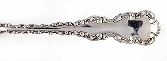 Appraisal: Whiting Louis XV pattern sterling servers and carving sets New