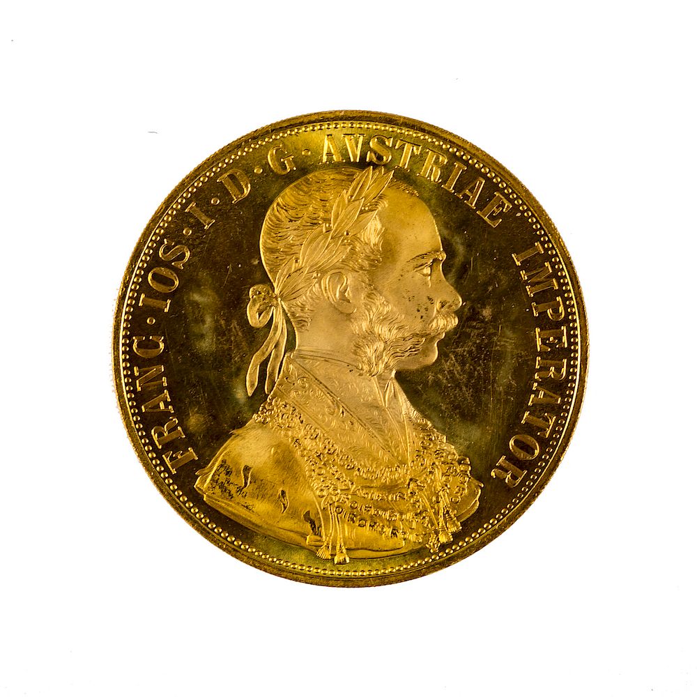 Appraisal: Austrian Gold Ducat Restrike Austrian gold ducat coin gold and