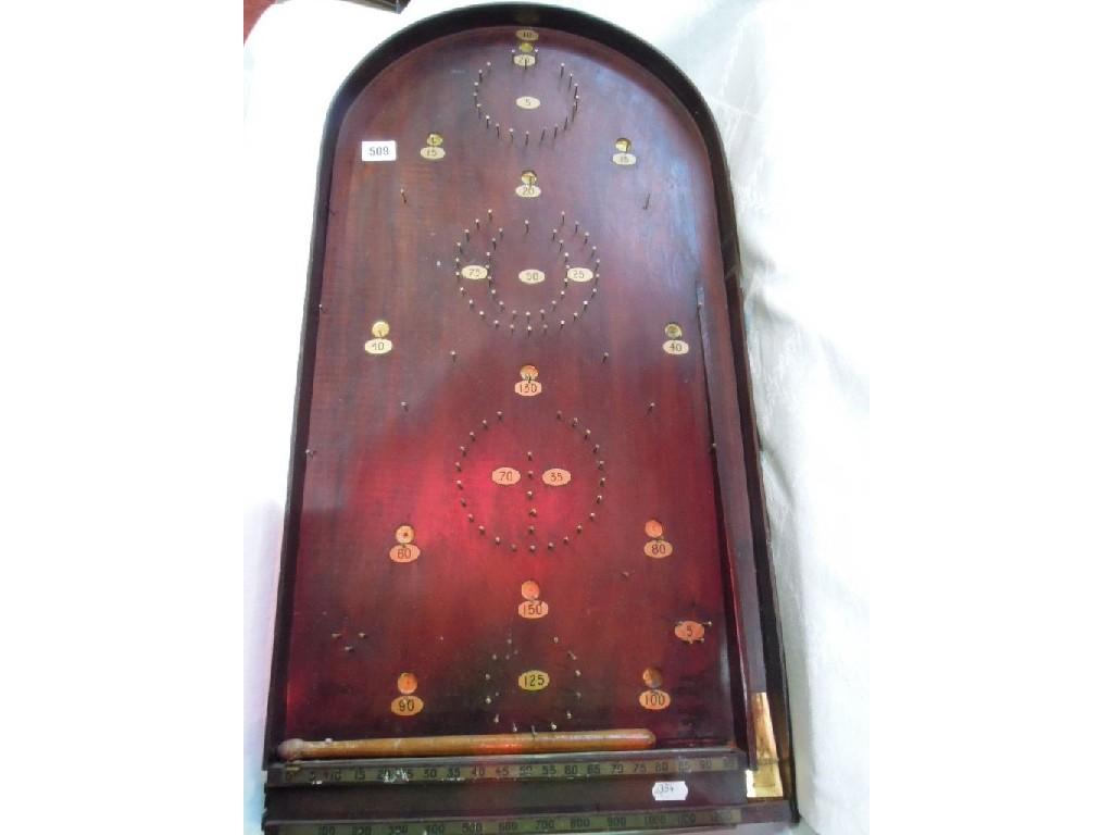 Appraisal: A bagatelle board