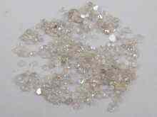 Appraisal: A quantity of loose polished diamonds approx ct VAT will