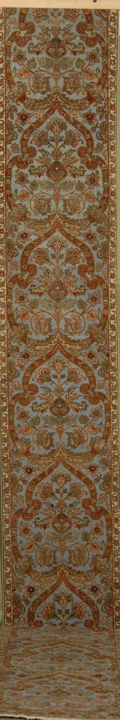 Appraisal: ORIENTAL RUG PERSIAN DESIGN RUNNER ' x ' Scrolling ribbons