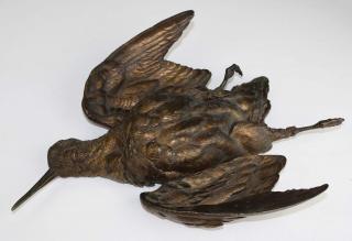 Appraisal: late th c bronze of a dead bird attributed to