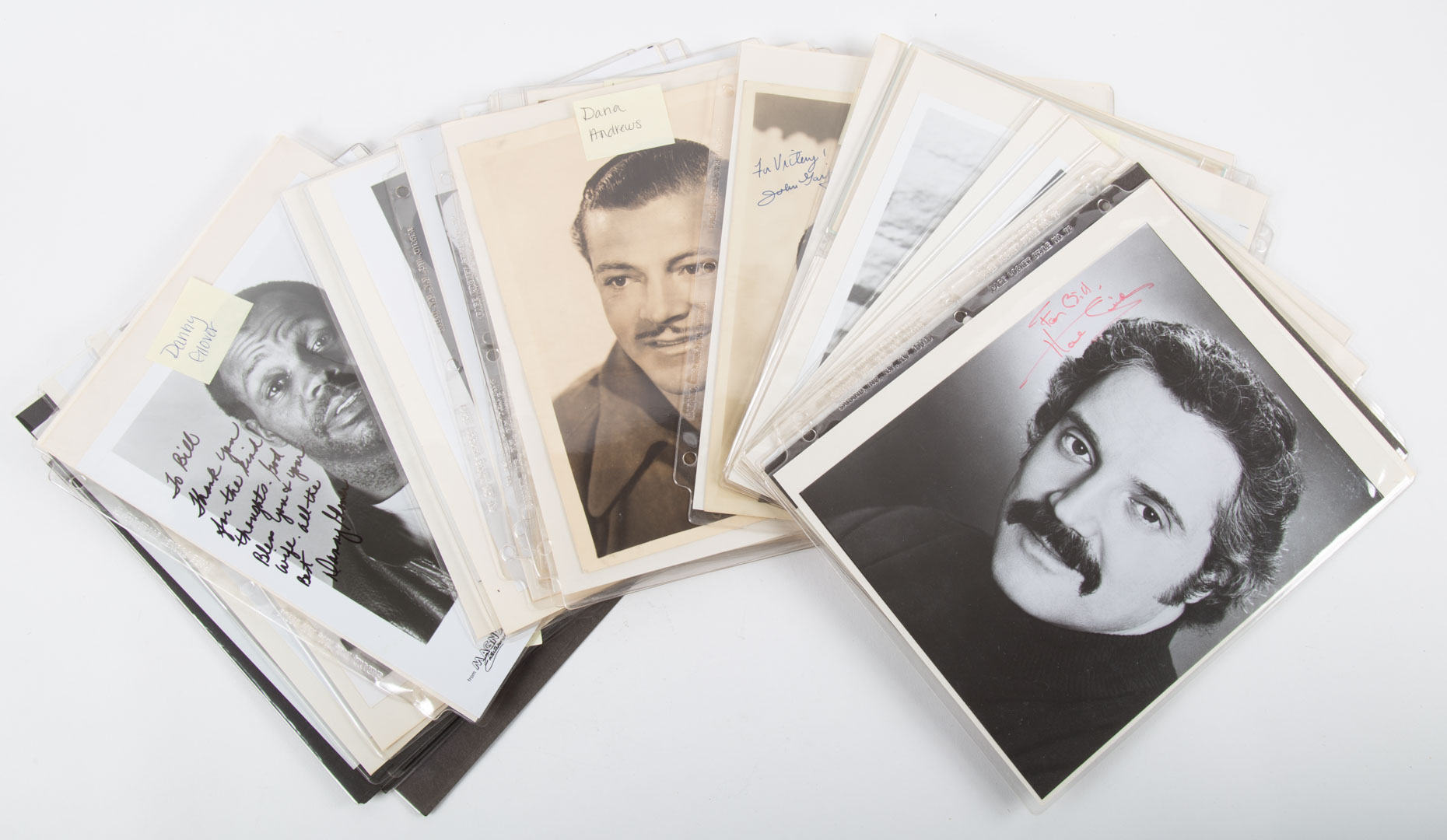 Appraisal: Group of movie star signed photographs