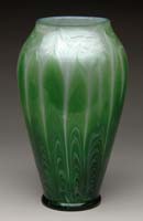 Appraisal: LOETZ TITANIA VASE Very pretty Titania vase features an elongated