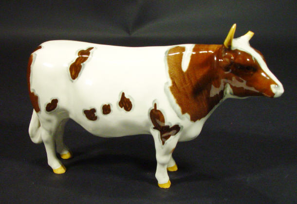 Appraisal: Hand painted Beswick bull CH Whitehill Mandate printed factory marks