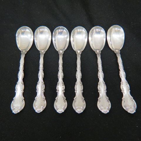 Appraisal: Gorham Strasbourg Sterling Ice CreamSpoons excellent no monogram grams