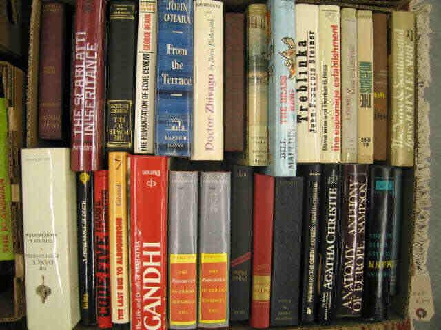 Appraisal: Books estate mixture