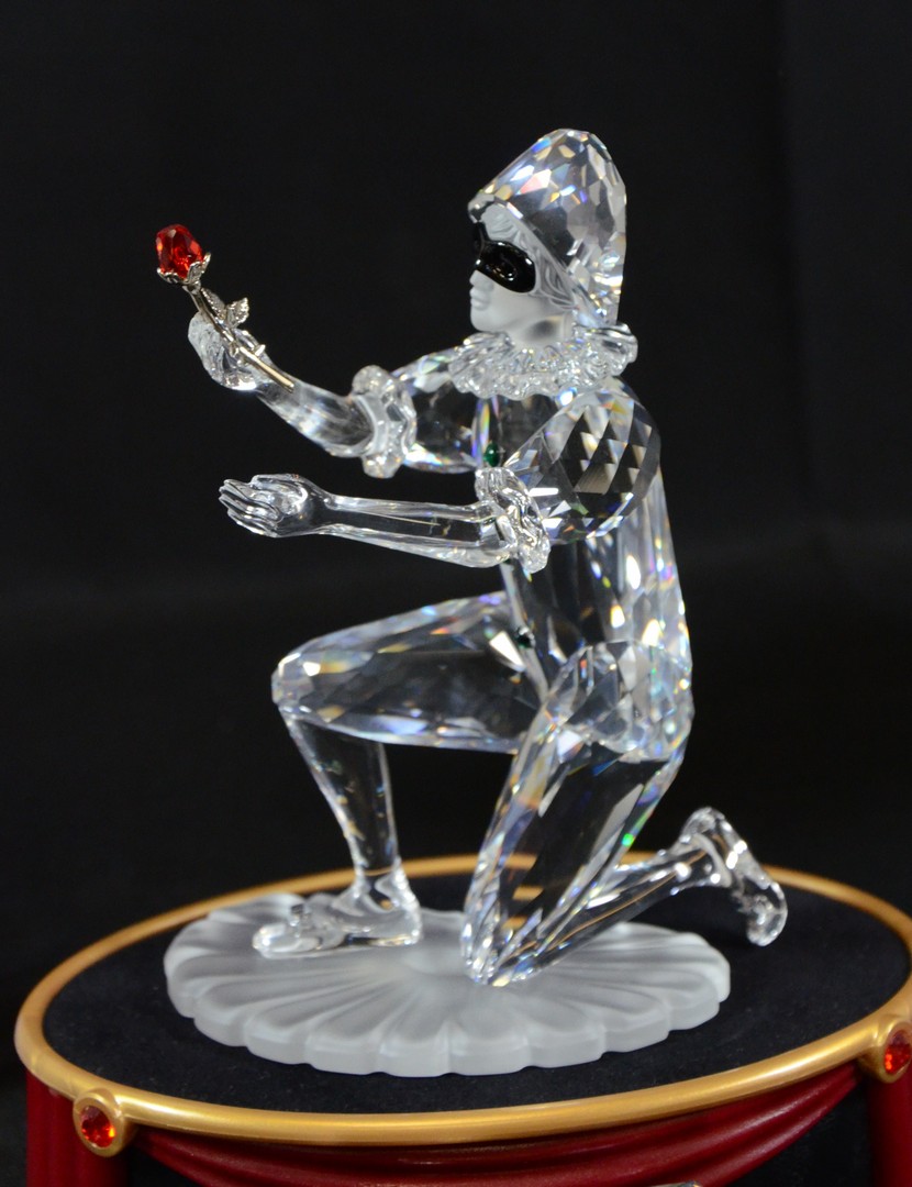 Appraisal: Swarovski Collector's Society Annual Edition Masquerade Harlequin lead crystal figurine