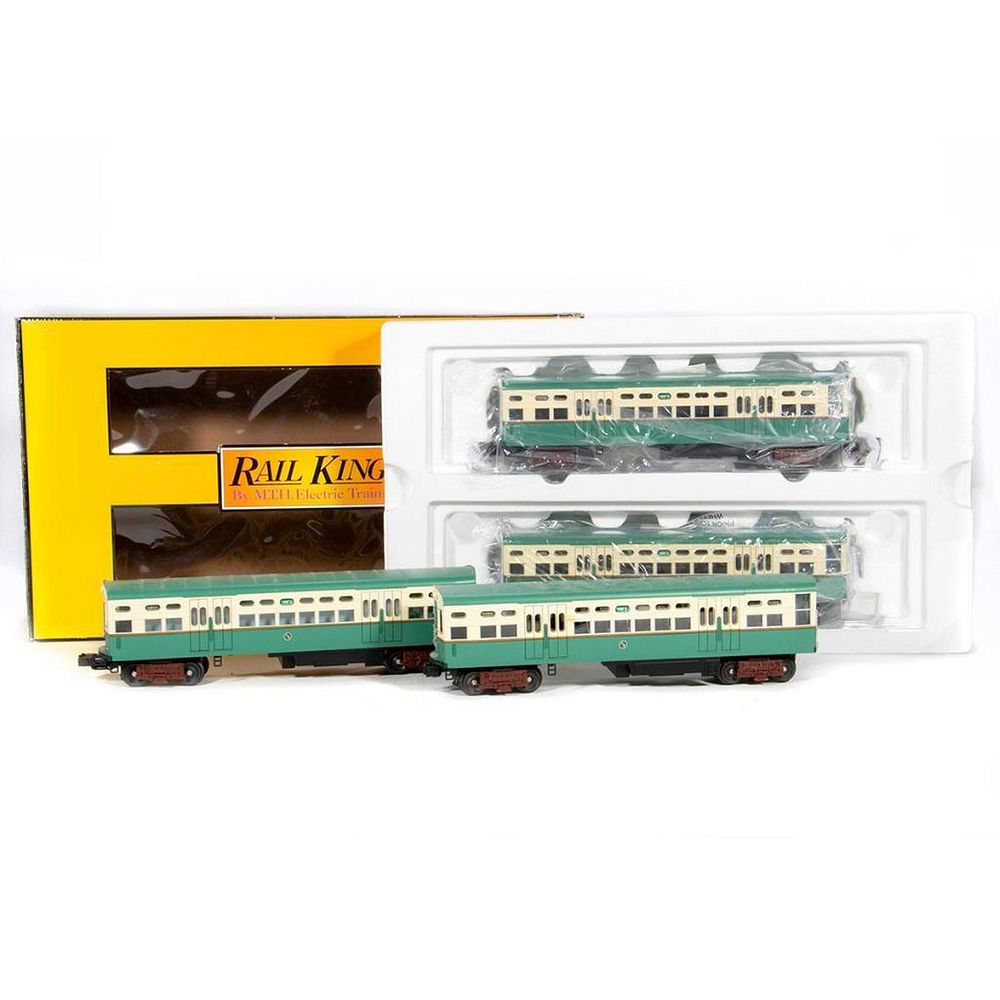 Appraisal: MTH O Gauge Car CTA Chicago Elevated Set CTA -