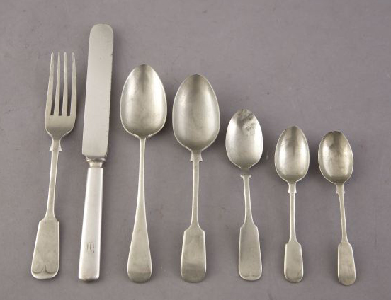 Appraisal: Eighteen-Piece Collection of Silverplate Flatware comprised of nine Rogers Brothers