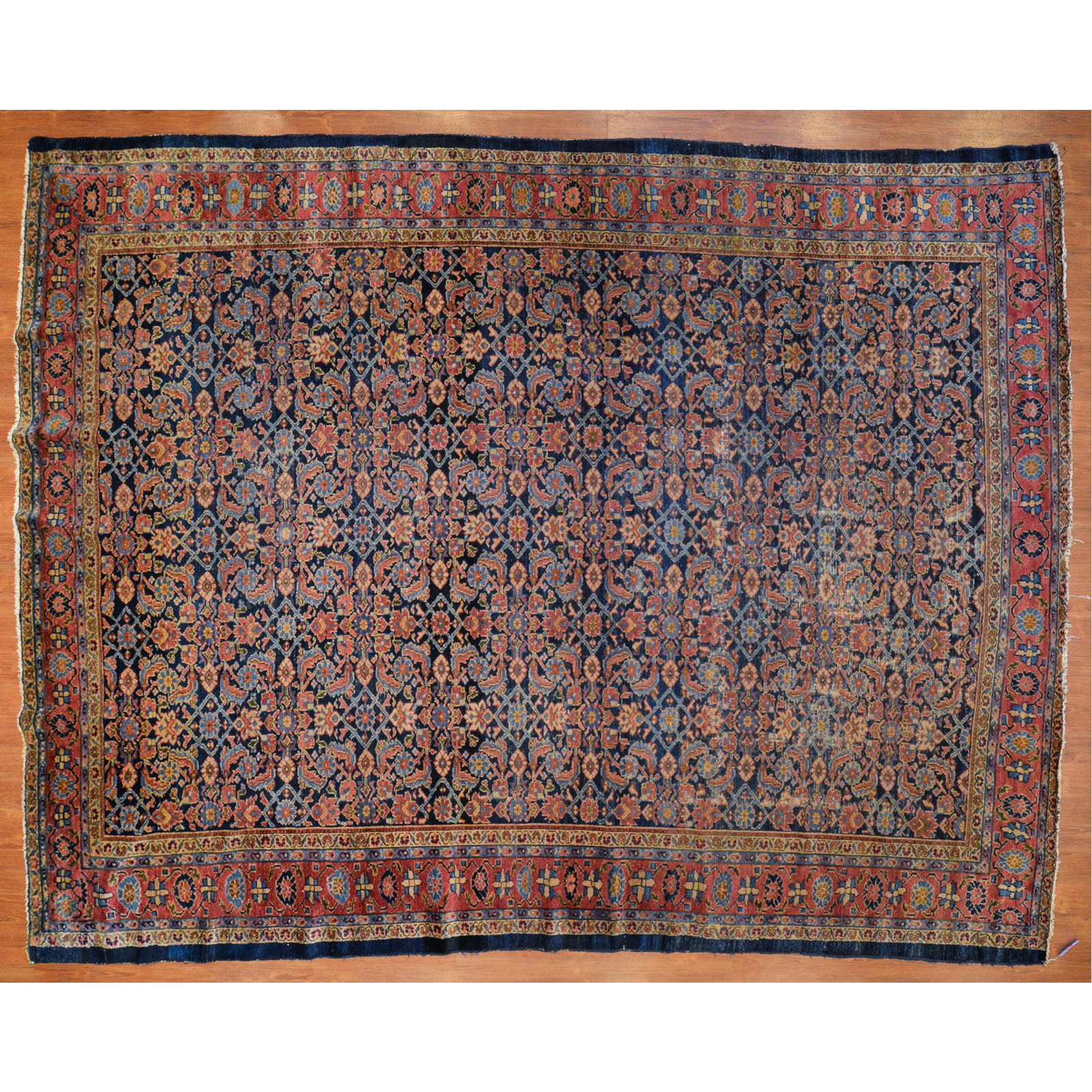 Appraisal: ANTIQUE SULTANABAD RUG PERSIA X First quarter- th century hand-knotted