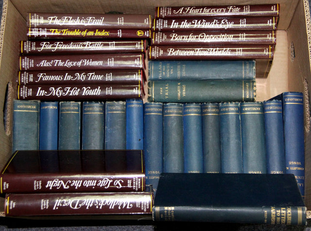 Appraisal: Yonge C M sixteen volumes and Marchard L A twelve