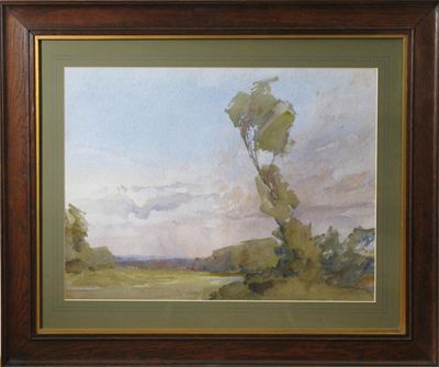 Appraisal: Kewaigne' a Watercolour by Archibald Knox framed titled not signed