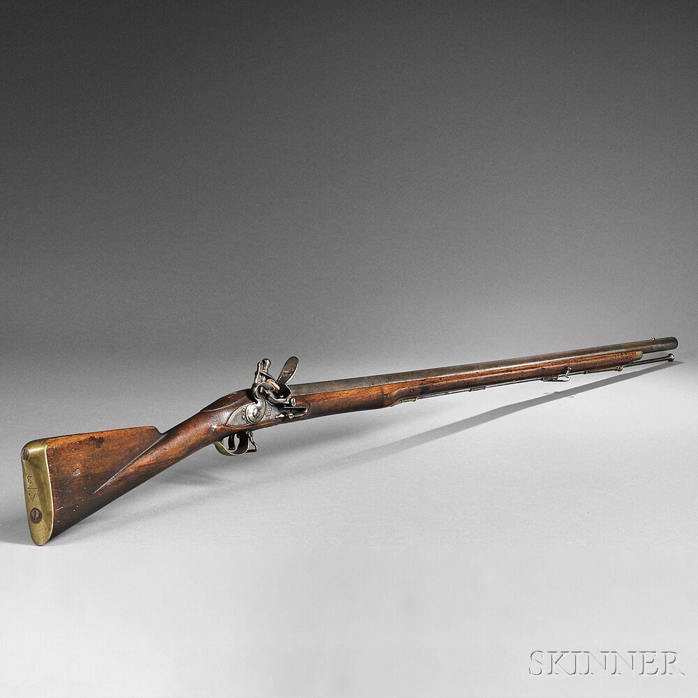 Appraisal: Samuel Galton Contract Short Land Pattern Musket c 's walnut