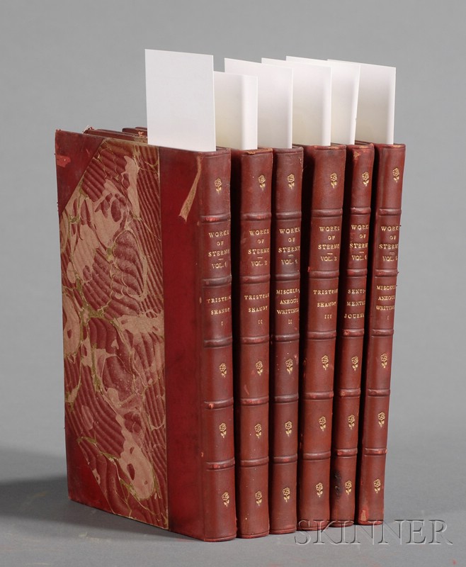 Appraisal: Decorative Bindings including two uniformly bound sets Boswell's Life of