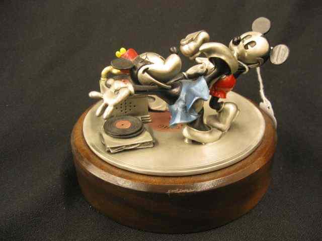 Appraisal: Disney Chilmark Pewter Figurine ''Jitter Bugging'' Sweetheart series of ''